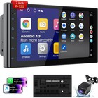 Double Din Car Stereo with 7" HD Touchscreen | CarPlay & Android Auto |... 