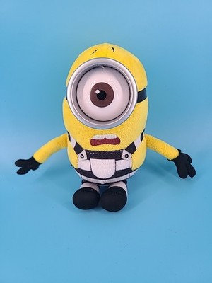 Ty Despicable Me 3 Minion Carl Plush Prison Outfit 7'' Stuffed Character Toy 