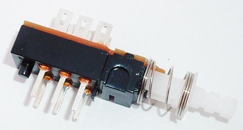 DL2NAQ CIT RELAY AND SWITCH HORIZONTAL DPDT PUSH BUTTON SWITCHES NON-LATCHING