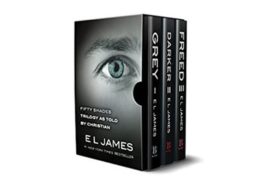 Fifty Shades as Told by Christian Trilogy: Grey, Darker, Freed Box Set - Paperba