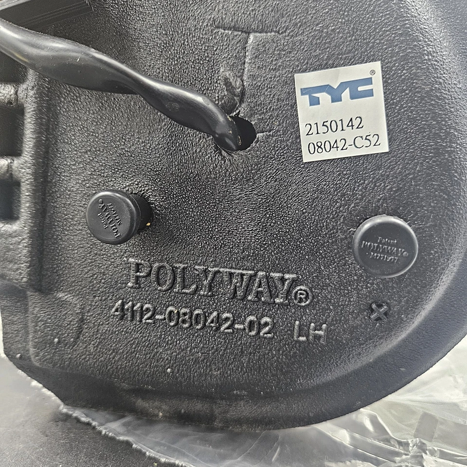 Espejo de puerta lado del conductor eléctrico cromado térmico para GMC Yukon XL 1500 2007-2014 Foto 4 de 4