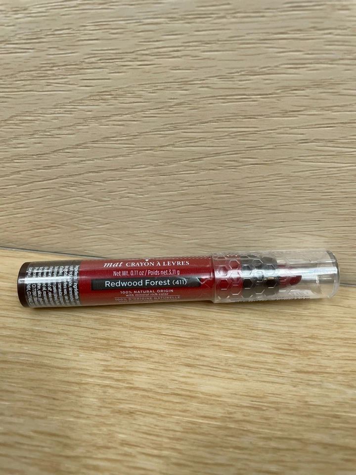 Crayón labial mate Burt's Bees 0,11 oz 411 - Redwood Forest NUEVO SELLADO Foto 2 de 4