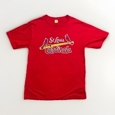 Vintage 80s St. Louis Cardinals Baseball Red T-shirt Adult L