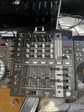 FULLY WORKING Pioneer DJM-700 4-Channel Digital DJ Mixer Black