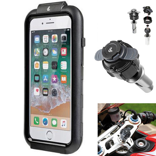 CUSTODIA DA MOTO CON SUPPORTO CASE PER APPLE IPHONE 7 "LAMPA OPTI CASE" - Bild 57 von 65