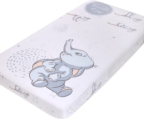 Dumbo Sweet Little Baby Photo Op Nursery Fitted Crib by Disney Baby - Picture 3 of 5