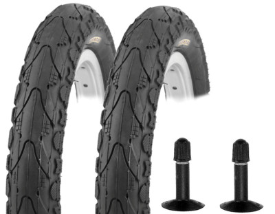 2 Kenda Fahrradreifen 12 Zoll Reifen (12.5 x 2.25) 62-203 inkl. 2 x Schlauch AV