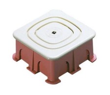 GEWISS GW24221 SCATOLA DA INCASSO IMPIANTI TELEFONICI COPERCHIO AVORIO 68x68x30