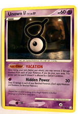 UNOWN [V]  Lv. 17 - Legends Awakened - 79/146 - Uncommon Pokemon - 2008 - LP-MP on eBay