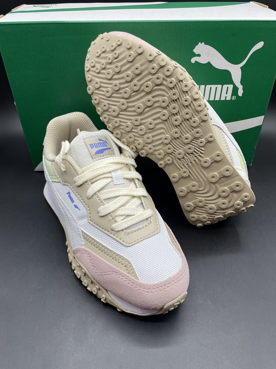 PUMA Kids Puma Blacktop Rider BTS PS Sneaker White Dewdrop Rose