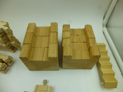 LOT OF 30 USED THOMAS THE TRAIN & FRIENDS WOODEN TRACKS / CURVES AND MORE - Picture 6 of 6