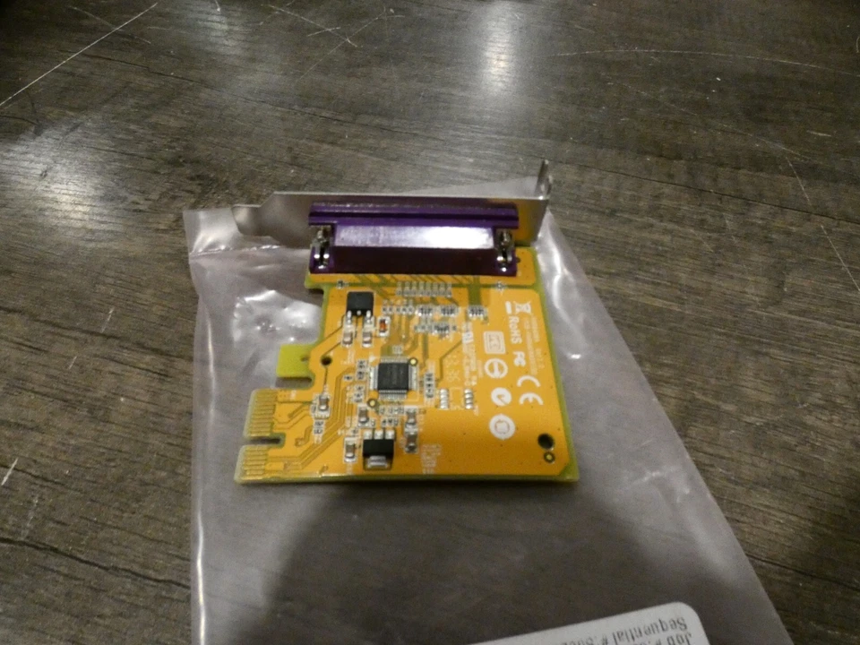 OEM Dell OptiPlex Low Profile 1 Port Parallel PCIe Port Expansion Card 0VG832 - Image 3 of 4