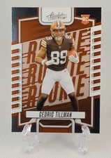 🏈2023 absolute CEDRIC TILLMAN (rookie) #127🏈 *Browns* *Tennessee*