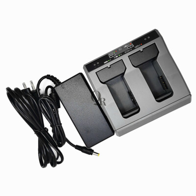 High Quality Dual Slot Two Slot Charger Compatible Trimble GPS S8/S6 R10 Battery