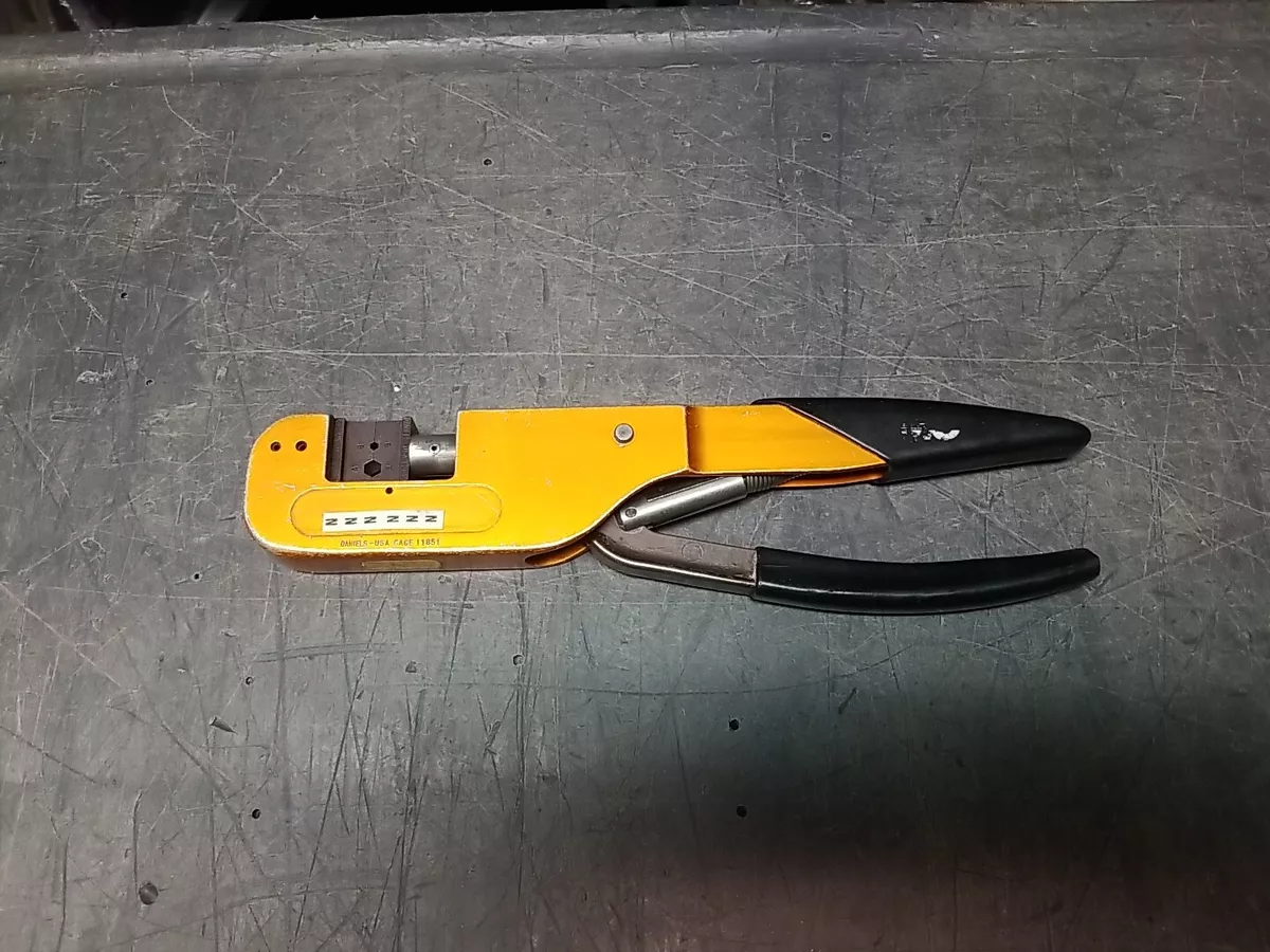 DMC Daniels HX4 Crimp Tool M22520 5 01 Open Frame Hand Crimper