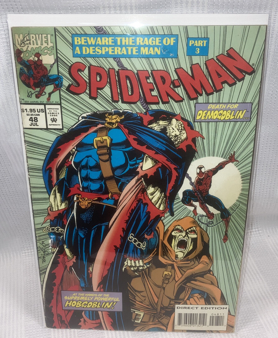 SPIDERMAN 48 DEMOGOBLIN Direct Edition Comic Book (Marvel) 1994 eBay