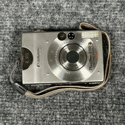 Canon PowerShot S110 Digital ELPH 2.1MP Digital Camera -For Parts