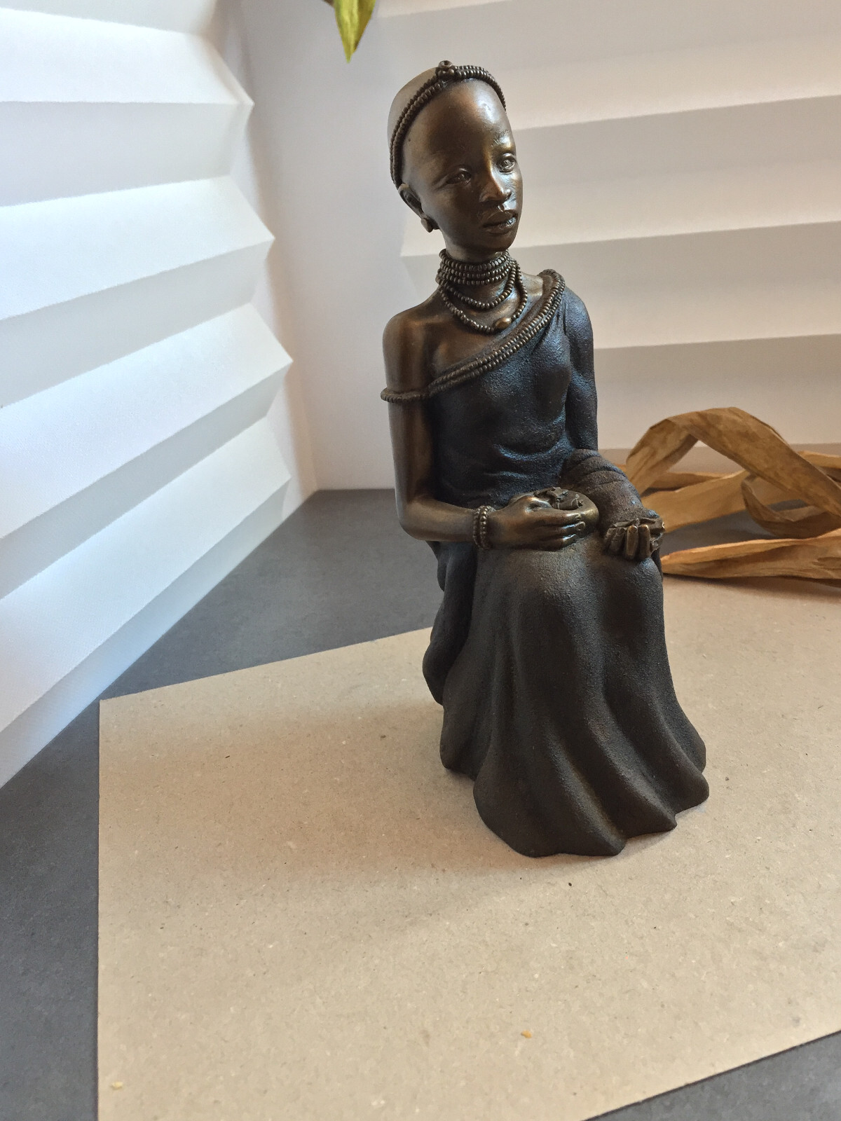 Stacy Bayne Maasai Soul Journey Bronze/Painted Limited Edition