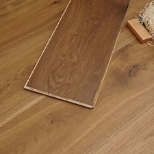 240mm Wide UV Oiled French Oak 9½" Rustic Smoked Oak Wood Flooring EF6W
