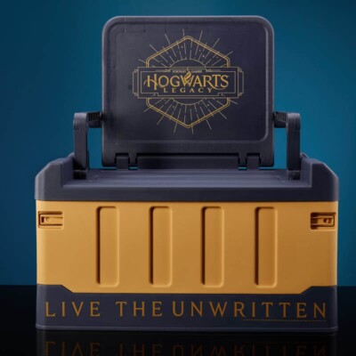 Numskull Official Hogwarts Legacy Gaming Bedroom Storage Box with folding chair