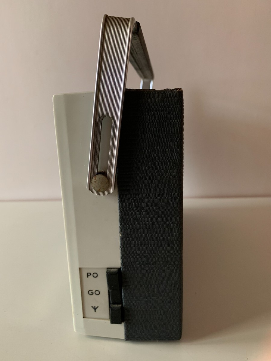 Radio Médiator 6313T Années 1950 PO+GO Avec Sacoche Et écouteurs D'origine