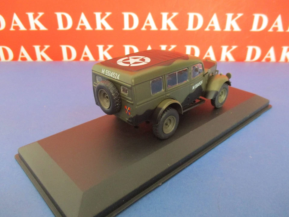 Die cast 1/43 Modellino Auto Ford Fordson WOA2 21st Army Group HQ Normandy 1944 - Immagine 3 di 4