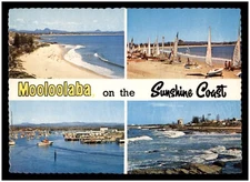 Vintage Postcard RPPC - Mooloolaba, QLD