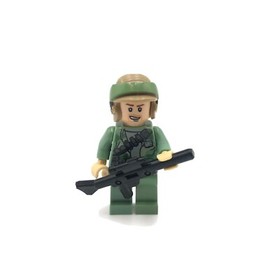 LEGO Endor Rebel Commando Stubble minifigure Star Wars 9489 mini figure scout