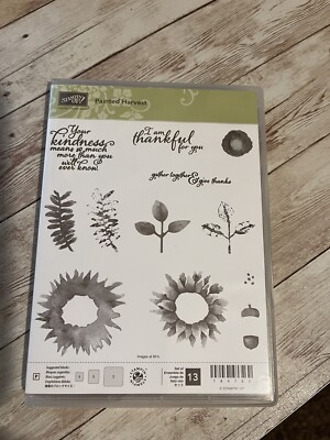 Stampin up! Painted Harvest Stamp Set & Coordinating Leaf Punch 