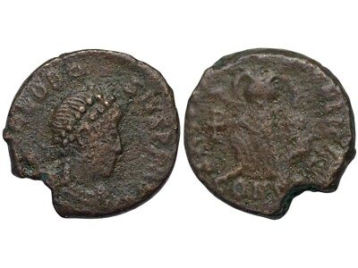 Theodosius I., Nummus, Konstantinopel, 388-392 n. Chr. [ROM_3613]