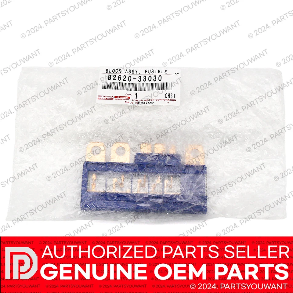 GENUINE Toyota 07-11 Camry / 09-16 Venza OEM Fusible Link Fuse Block 82620-33030 - Image 4 of 4