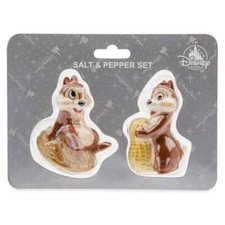 Disney Parks Chip & Dale Salt and Pepper Shaker New