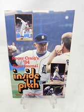 Inside Pitch Roger Craig's 84 Tiger Journal Signed Personalized to Ernie Harwell