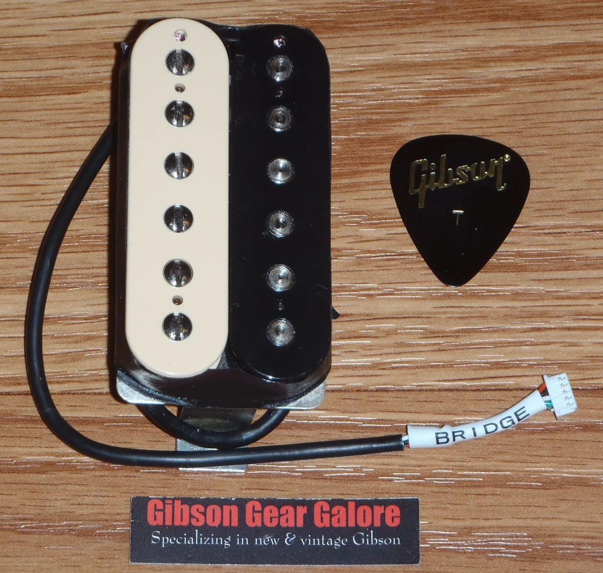 Gibson Les Paul Pickup 1961 T Zebra Guitar Parts SG Bridge