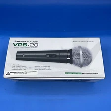 American Audio VPS-20 Microphone Vocal Performance Series Home Studio New Open