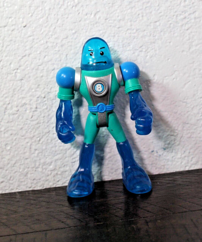 Fisher Price Planet Heroes Neptune Tune Action Figure Translucent Blue 6"