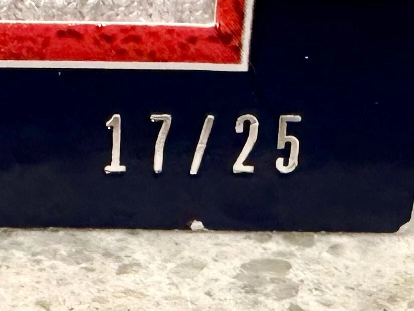 JERSEY # MATCH! 2019 Panini GU Jersey Bobby Witt 17/25! USA BASEBALL (1/1)! READ - Image 3 of 4