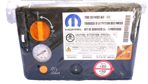 MOPAR DODGE / CHRYSLER / JEEP TIRE SERVICE KIT COMPRESSOR 68417610AA *NEW* - Picture 8 of 8