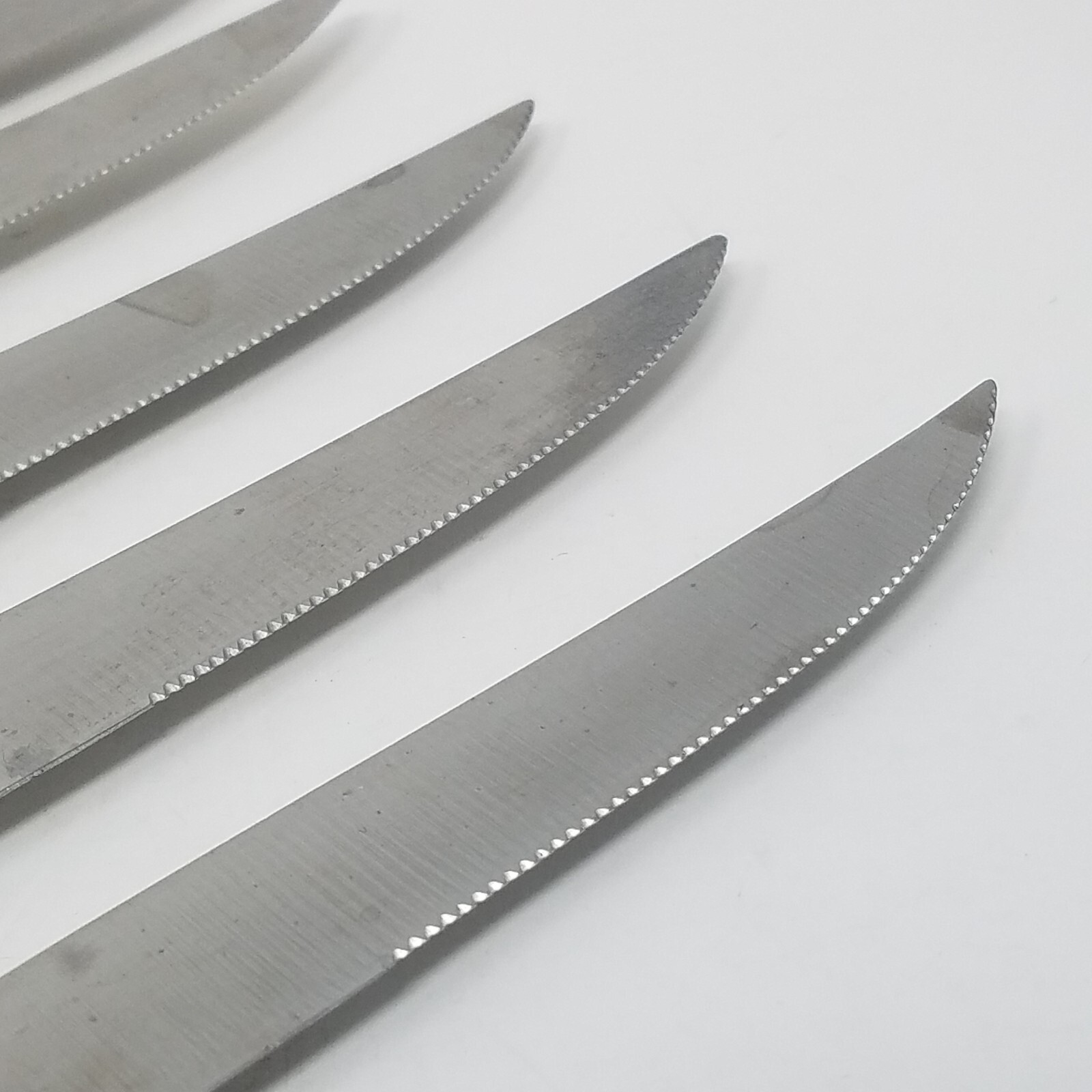 7 Zwilling JA Henckels No Stain Rostfrei Steak Knives Holland Black Handle eBay