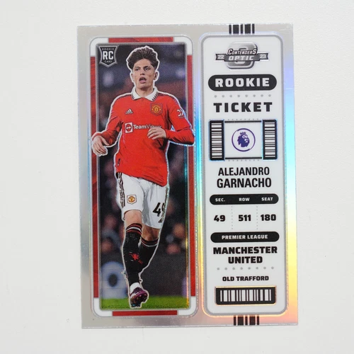 2022-23 Panini Chronicles Contenders Optic Premier League Alejandro Garnacho#299