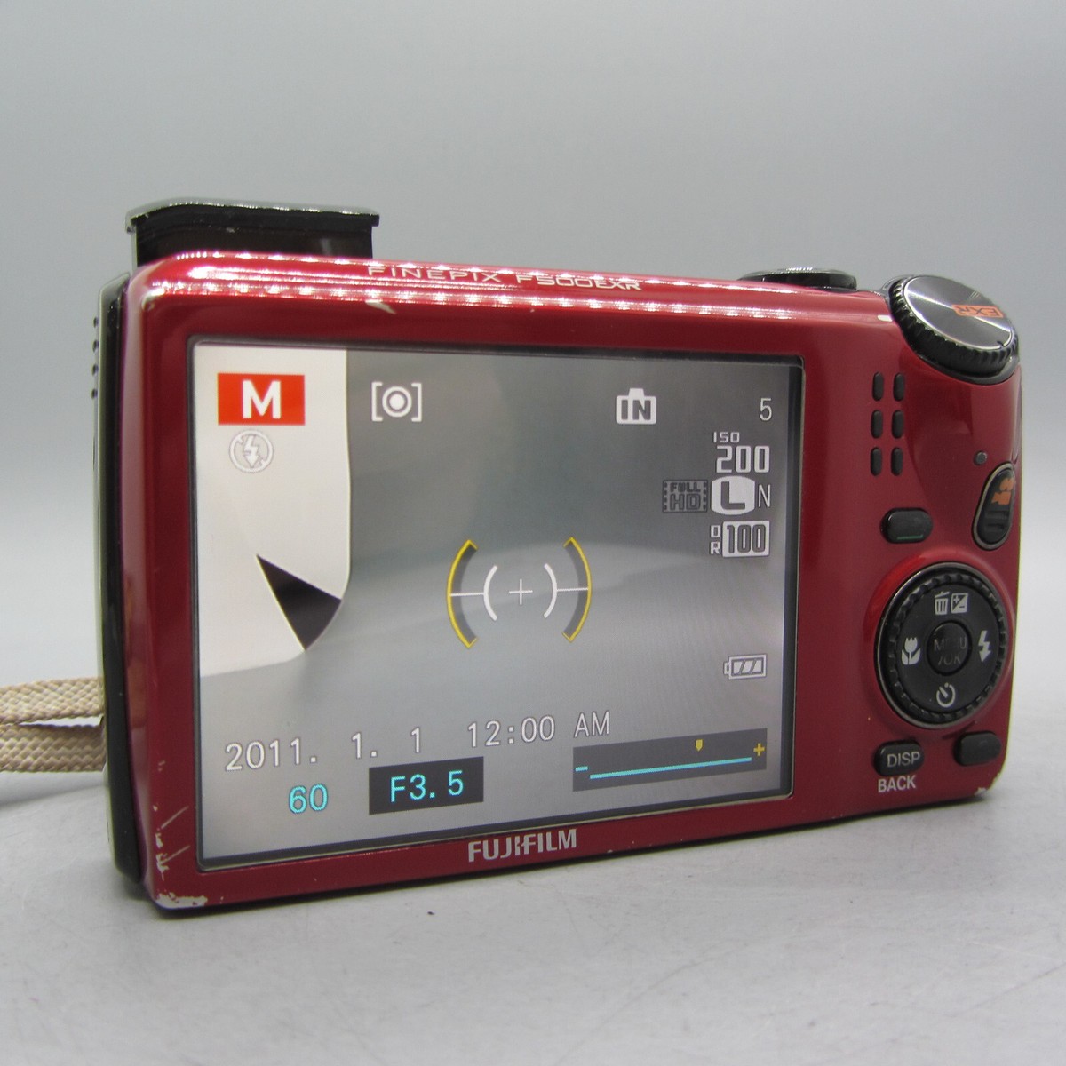Fujifilm Digital Camera FinePix F500 EXR 16.0MP Red Tested | eBay UK