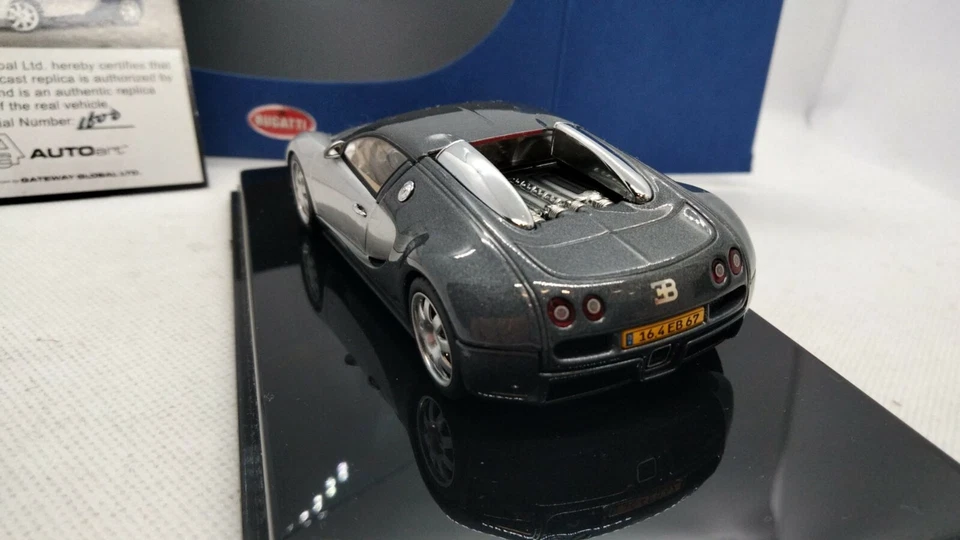 AUTOART BUGATTI EB 16.4 VEYRON SHOWCAR SCALA 1:43 - Immagine 4 di 4