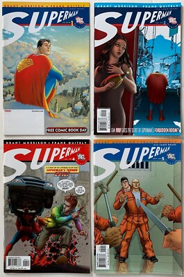 All-Star Superman 1 (FCBD) 2 4 5 Lot of 4 Morrison and Quitely