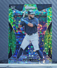 Dawel Lugo 2019 Prizm LIME GREEN CIRCLES SP /199 ROOKIE #267 - Tigers RC
