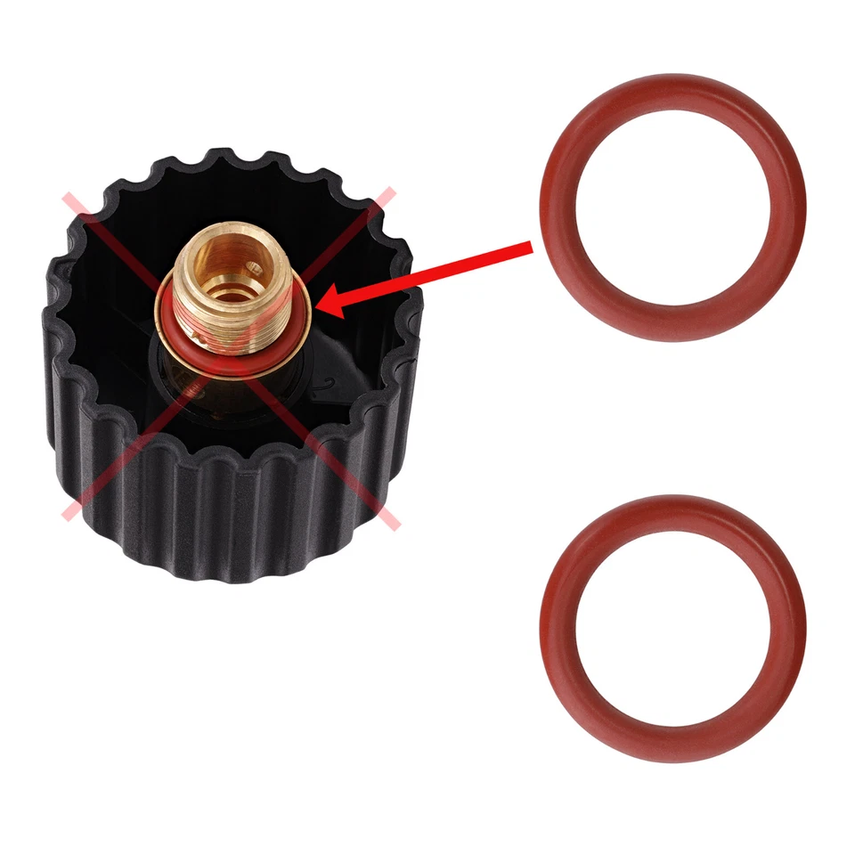 2x Dichtung für Dampf Bügelstation Tankverschluss D= 16mm für LauraStar Tefal - Bild 4 von 4