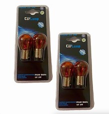 4x PY21W Blinkerbirnen Orange 12V 21W BAU15s Lampe