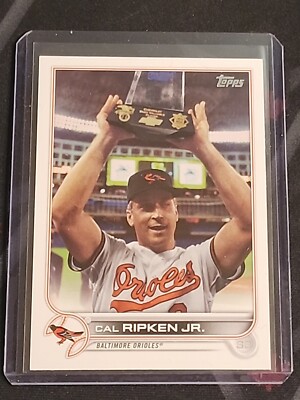 SSP Cal Ripken Jr 2022 Topps Series 1 Photo Image Variation Super Short Print SP