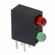 PCB DUAL TWR LED IND ROT/GR&Uuml;N