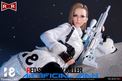 その他 WAR STORY TOYS Red Ribbo Killer Android IF Android 18 Got Real | War Story WS016B 1/6 Red Silk Army