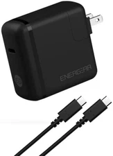 27W USB-C PD Wall Charger PLUS USB-C to C Cable, UL-Listed and USB-IF Certified